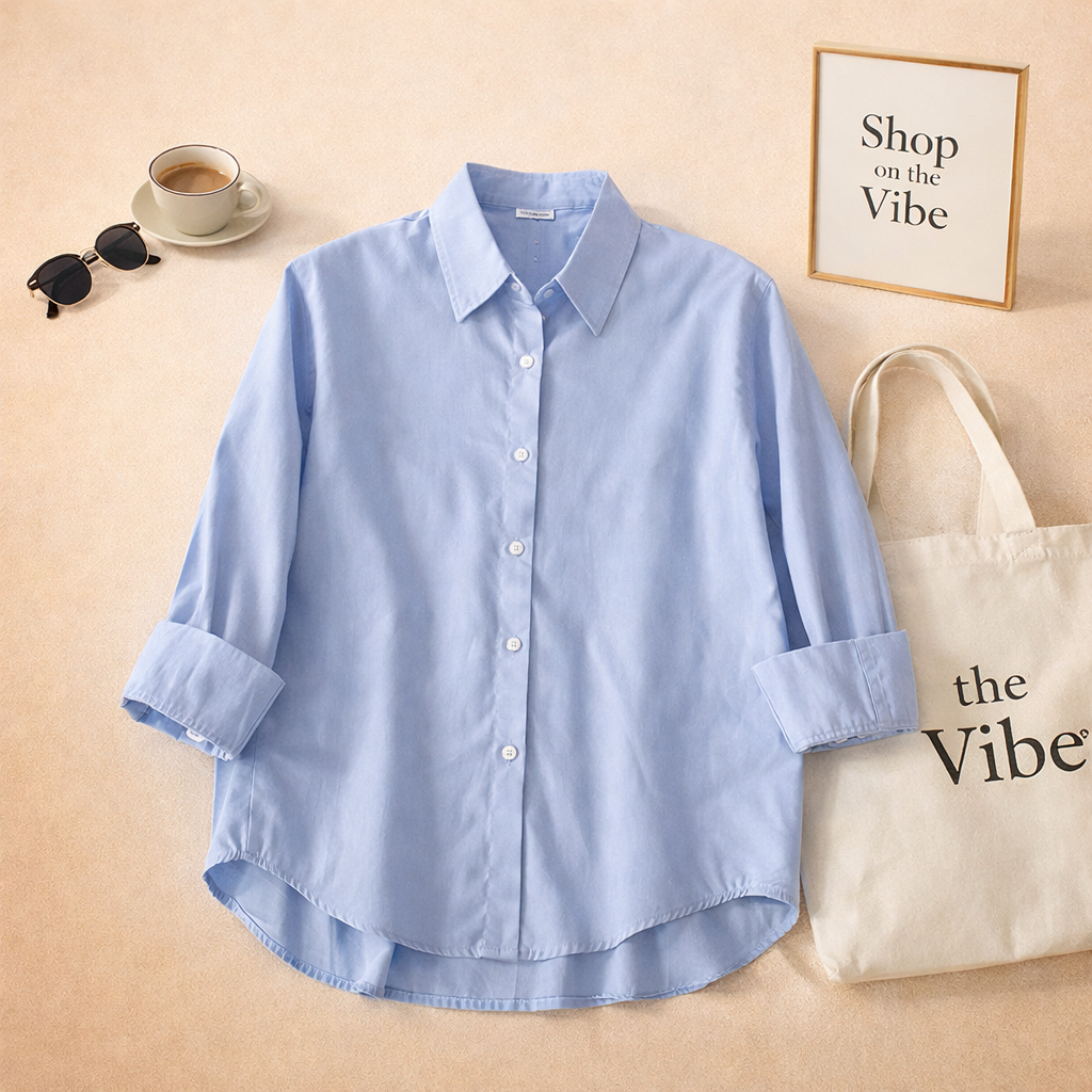 Sky Blue Formal Shirt