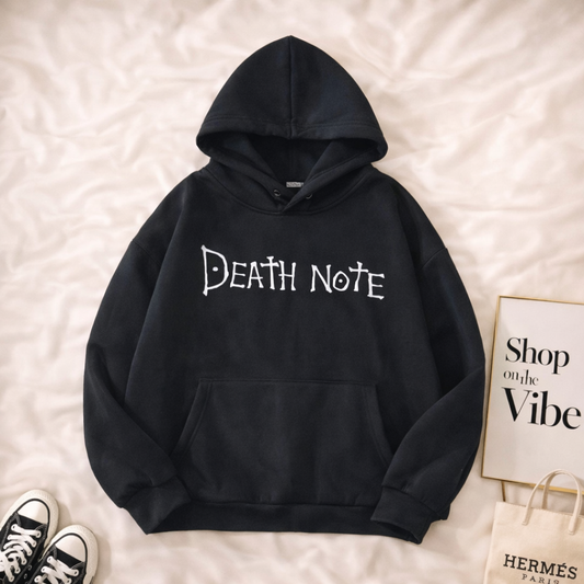 BLACK DEATH NOTE HOODIE